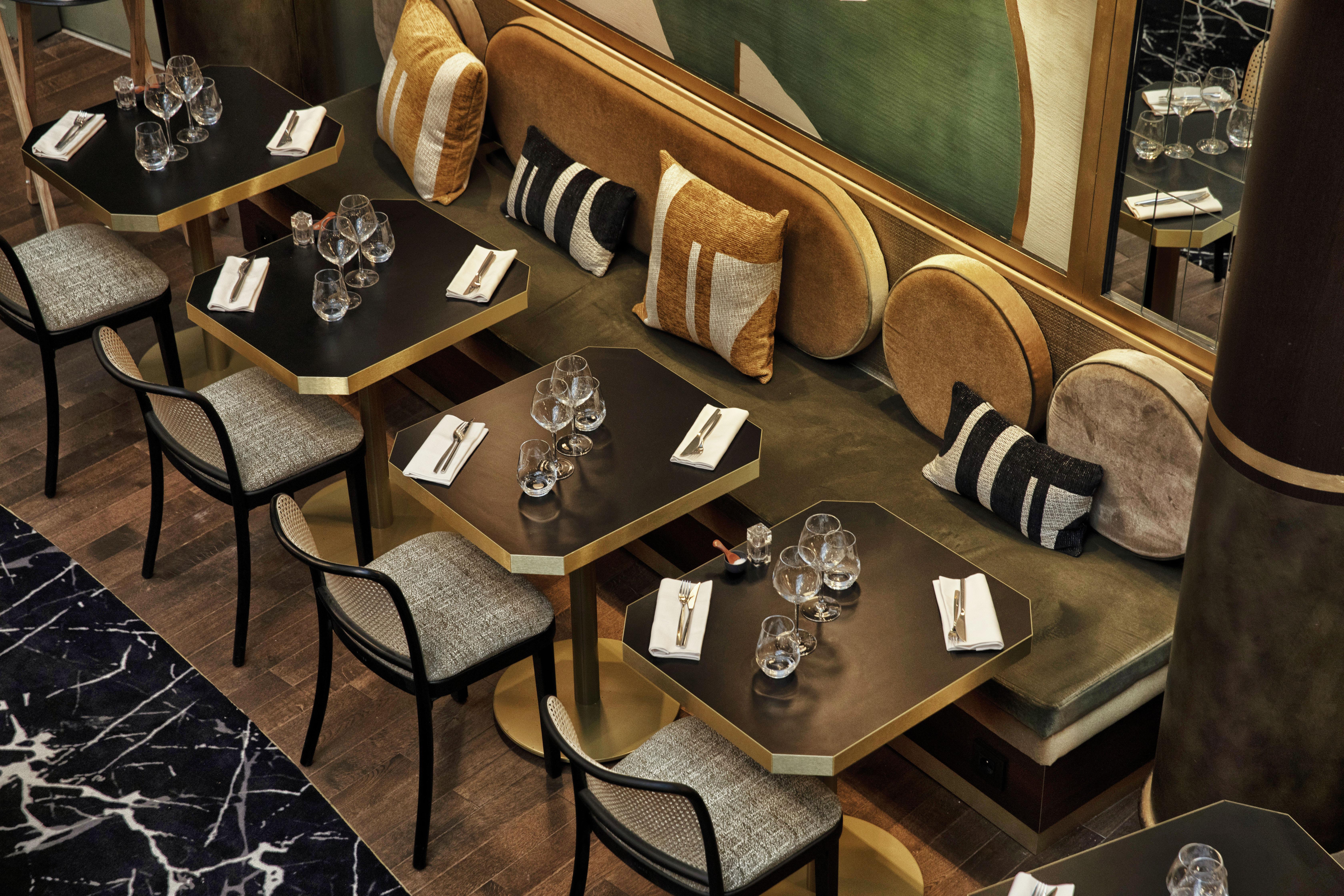 Nest Paris La Defense - Mgallery Puteaux Kültér fotó Restaurant interior