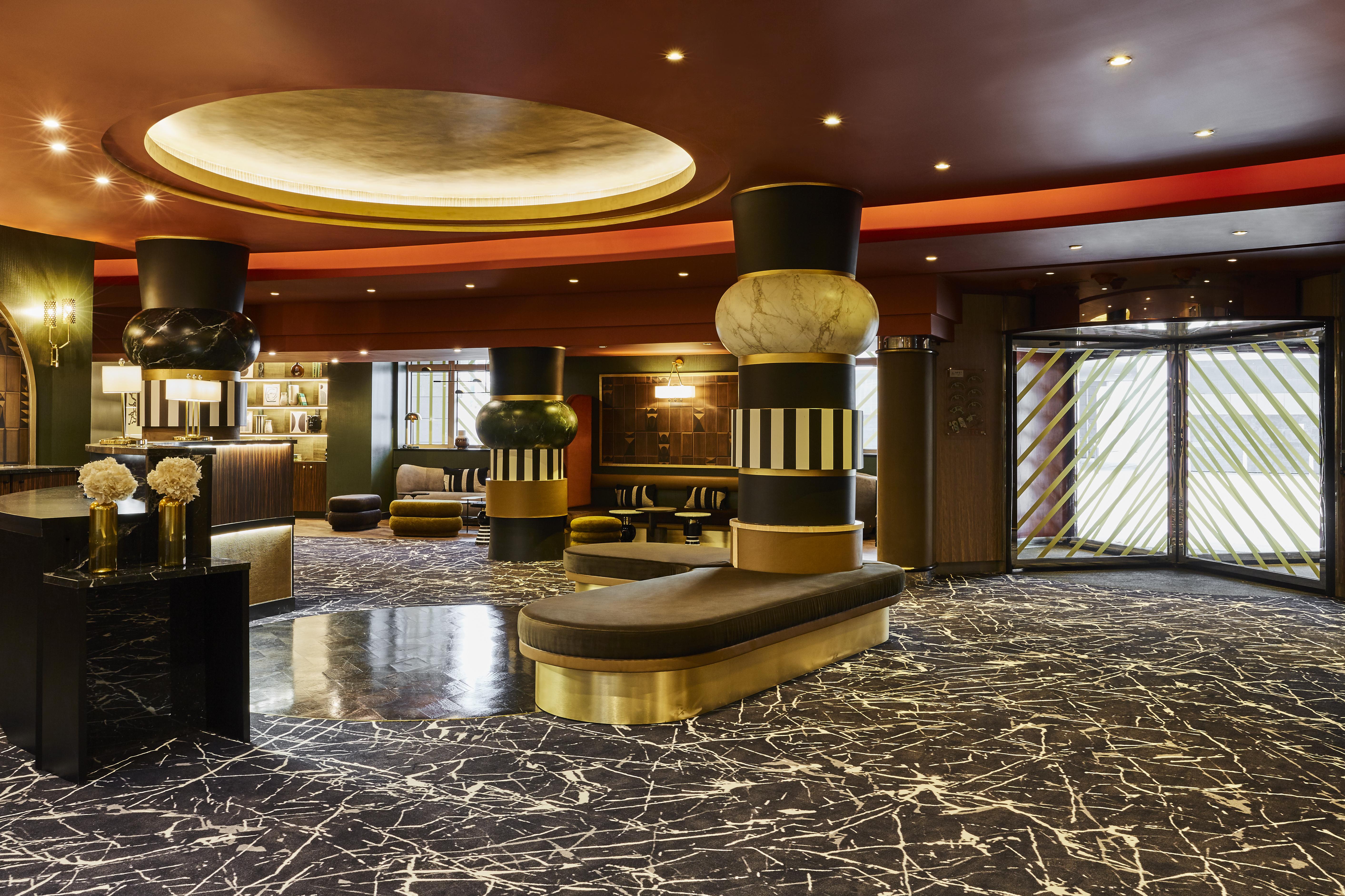 Nest Paris La Defense - Mgallery Puteaux Kültér fotó The lobby of the hotel